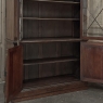 19th Century English Solid Mahogany Neoclassical Bookcase