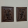 Pair of 19th Century French Renaissance Revival Walnut Panels ~ Henry II Style