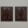 Pair of 19th Century French Renaissance Revival Walnut Panels ~ Henry II Style