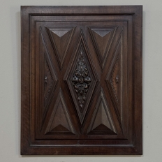 Pair of 19th Century French Renaissance Revival Walnut Panels ~ Henry II Style
