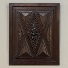 Pair of 19th Century French Renaissance Revival Walnut Panels ~ Henry II Style