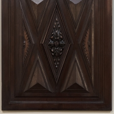 Pair of 19th Century French Renaissance Revival Walnut Panels ~ Henry II Style