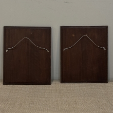 Pair of 19th Century French Renaissance Revival Walnut Panels ~ Henry II Style