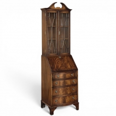 Antique English Mahogany Secretary ~ Bookcase