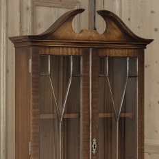 Antique English Mahogany Secretary ~ Bookcase