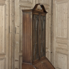 Antique English Mahogany Secretary ~ Bookcase