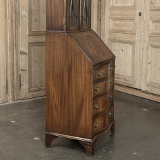 Antique English Mahogany Secretary ~ Bookcase