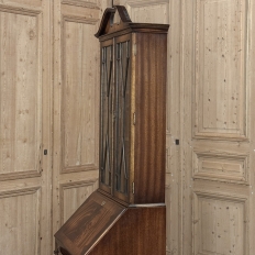Antique English Mahogany Secretary ~ Bookcase