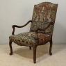 19th Century French Louis XV Style Cluny Tapestry Armchair