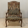 19th Century French Louis XV Style Cluny Tapestry Armchair