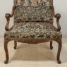19th Century French Louis XV Style Cluny Tapestry Armchair
