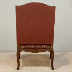 19th Century French Louis XV Style Cluny Tapestry Armchair