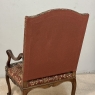 19th Century French Louis XV Style Cluny Tapestry Armchair