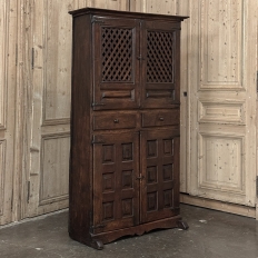 18th Century Spanish Rustic Walnut Cabinet ~ Cupboard