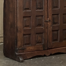 18th Century Spanish Rustic Walnut Cabinet ~ Cupboard