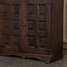 18th Century Spanish Rustic Walnut Cabinet ~ Cupboard
