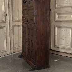 18th Century Spanish Rustic Walnut Cabinet ~ Cupboard