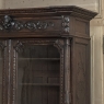 19th Century French Oak Hunt Bookcase ~ Display Cabinet