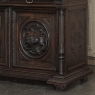 19th Century French Oak Hunt Bookcase ~ Display Cabinet