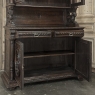19th Century French Oak Hunt Bookcase ~ Display Cabinet