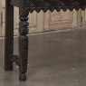 18th Century English Rustic Gothic Style Oak Console ~ Sofa Table