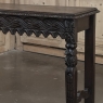 18th Century English Rustic Gothic Style Oak Console ~ Sofa Table