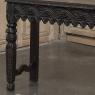 18th Century English Rustic Gothic Style Oak Console ~ Sofa Table