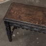 18th Century English Rustic Gothic Style Oak Console ~ Sofa Table