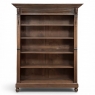 19th Century Dutch Renaissance Revival Oak Open Bookcase
