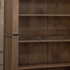 19th Century Dutch Renaissance Revival Oak Open Bookcase