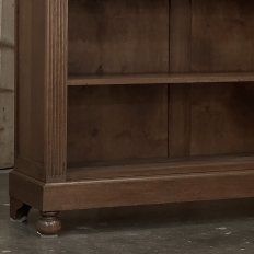 19th Century Dutch Renaissance Revival Oak Open Bookcase