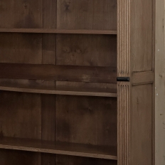 19th Century Dutch Renaissance Revival Oak Open Bookcase