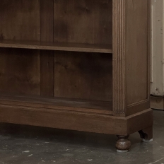 19th Century Dutch Renaissance Revival Oak Open Bookcase