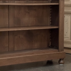 19th Century Dutch Renaissance Revival Oak Open Bookcase