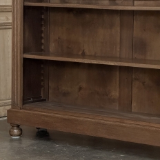 19th Century Dutch Renaissance Revival Oak Open Bookcase