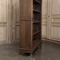 19th Century Dutch Renaissance Revival Oak Open Bookcase