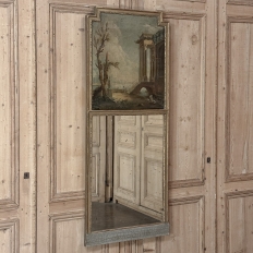 Early 19th Century French Directoire Neoclassical Trumeau Mirror