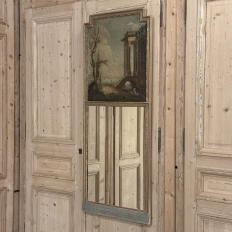 Early 19th Century French Directoire Neoclassical Trumeau Mirror