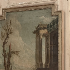 Early 19th Century French Directoire Neoclassical Trumeau Mirror