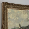 Antique Dutch Coastal Landscape Oil Painting by Jules Brouwers (1869–1955)