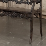 19th Century French Black Forest Carved Oak Hall Bench