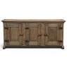 18th Century Dutch Rustic Oak Buffet ~ Credenza with Wrought Iron