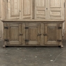 18th Century Dutch Rustic Oak Buffet ~ Credenza with Wrought Iron