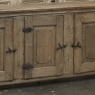 18th Century Dutch Rustic Oak Buffet ~ Credenza with Wrought Iron