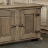 18th Century Dutch Rustic Oak Buffet ~ Credenza with Wrought Iron