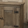 18th Century Dutch Rustic Oak Buffet ~ Credenza with Wrought Iron
