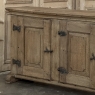 18th Century Dutch Rustic Oak Buffet ~ Credenza with Wrought Iron