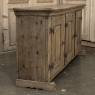 18th Century Dutch Rustic Oak Buffet ~ Credenza with Wrought Iron