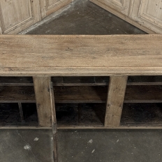 18th Century Dutch Rustic Oak Buffet ~ Credenza with Wrought Iron