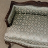 19th Century French Louis XV Walnut Vanity Armchair